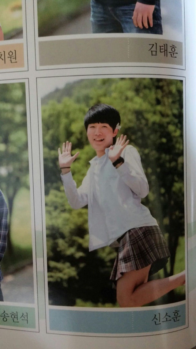WTF Is Up with Korean Yearbook Photos?