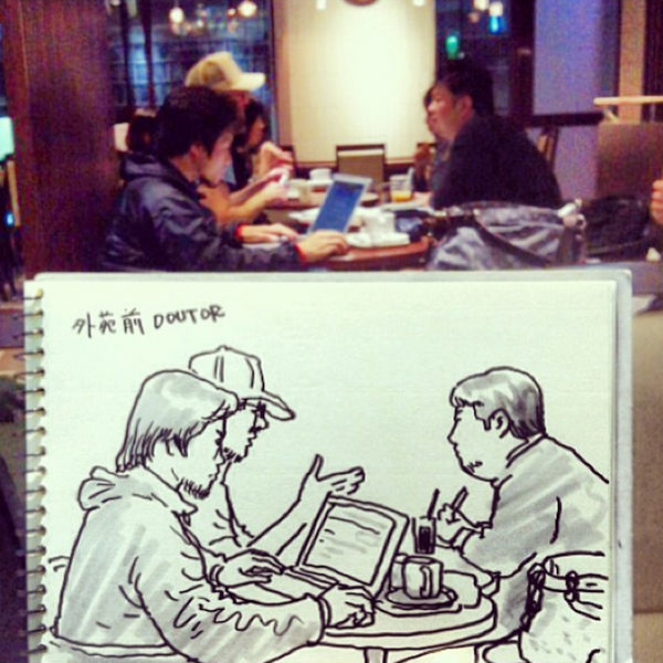 This Tokyo Illustrator Is a Wizard at Speed Sketches