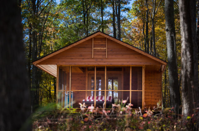 This Cute Forest Cabin Is the Perfect Hideaway