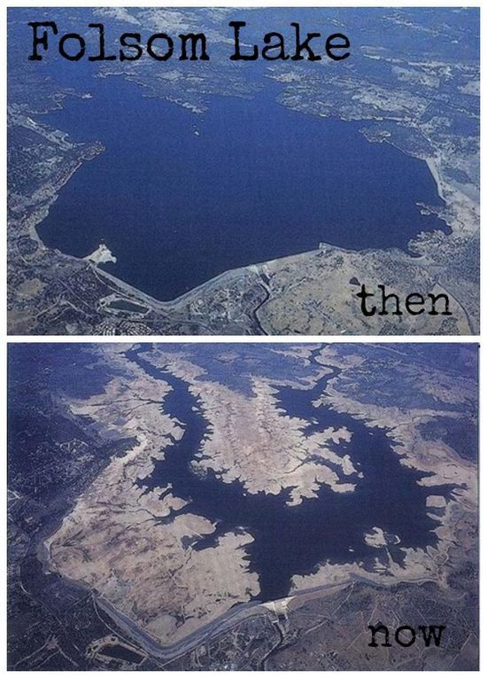 Folsom Lake Disappears Before Our Eyes