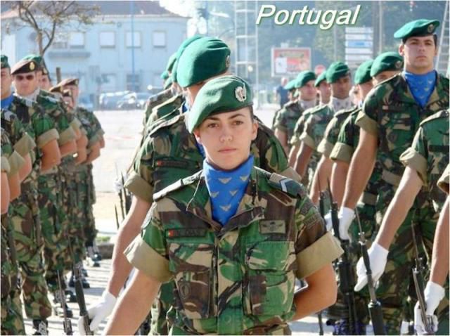 Army Girls from around the World
