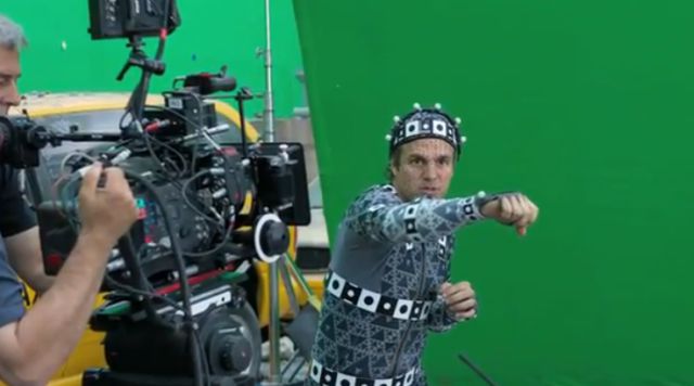 Behind-the-scenes Pics of Movies with Visual Effects
