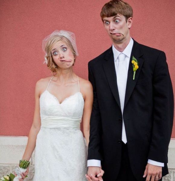 Wedding Day Photos That are Silly and Crazy