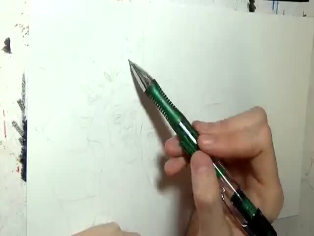 Amazing Photorealistic Drawing of the Famous Oscars 2014 Selfie 