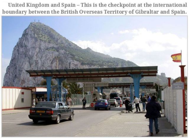 Interesting Border Posts from Various Places in the World