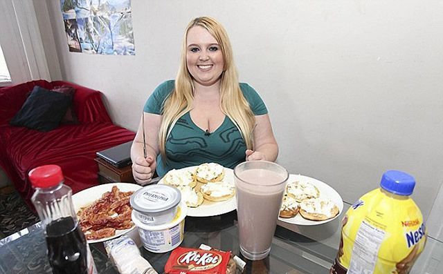 The Girl Whose Goal Is to be Obese