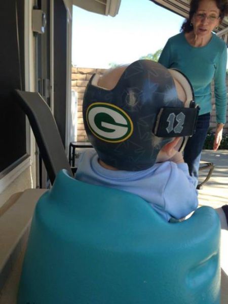 Baby Helmets Transformed with Creative Painting