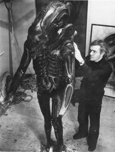 On Set for the Creation of the 1979 Epic Film “Alien”
