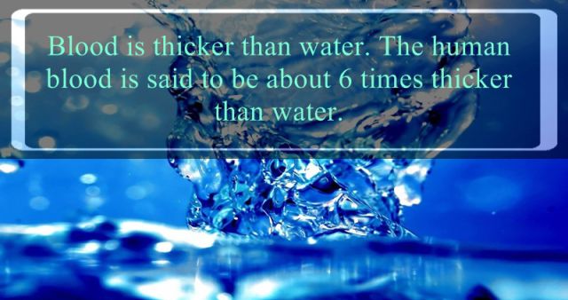 Interesting Facts about Water