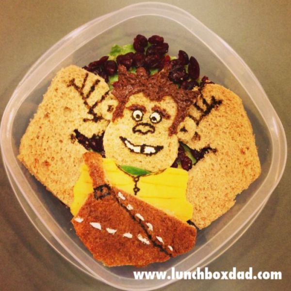 Dad’s Quirky and Creative Lunches for His Kid