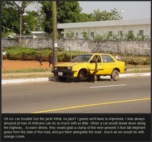 The Reality of West African Roads and Cars