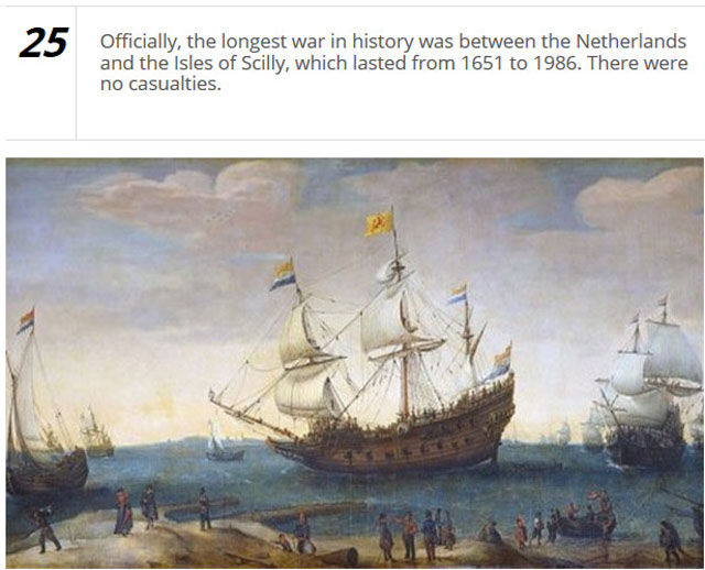 Odd Historical Facts Schools Don’t Teach Us