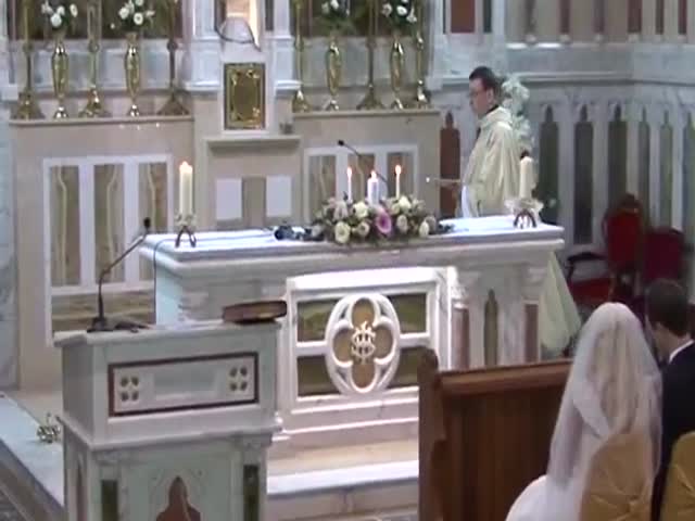 Irish Priest Has an Awesome Surprise for the Couple He's Marrying  (VIDEO)