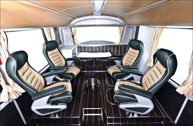 A Luxury Passenger Trolley for Saudi Arabian Royalty