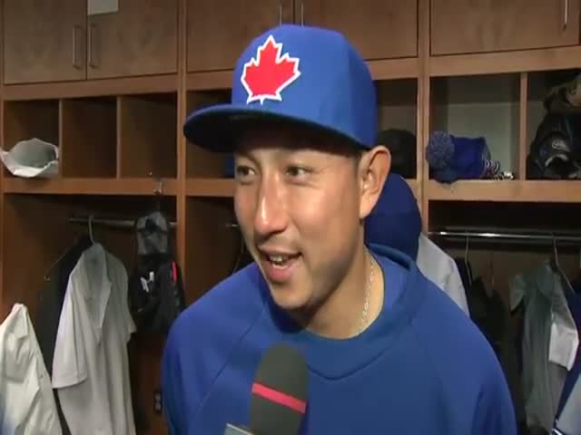 Funny Interview with Japanese Baseball Player  (VIDEO)