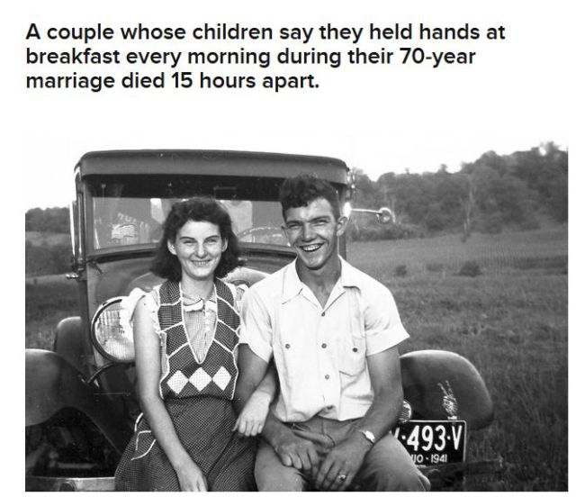 The Couple Who Couldn’t Live One Day without Each Other