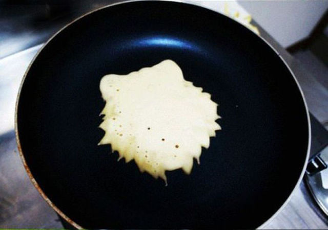 A Pancake That Is Too Cool to Eat