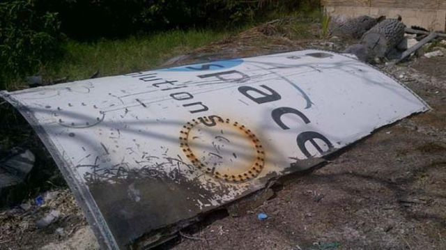 A Massive Piece of Debris Washed Up on a Guy