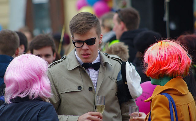Finnish Students Party Up a Storm in the City