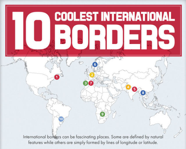 International Borders That Are Totally Awesome