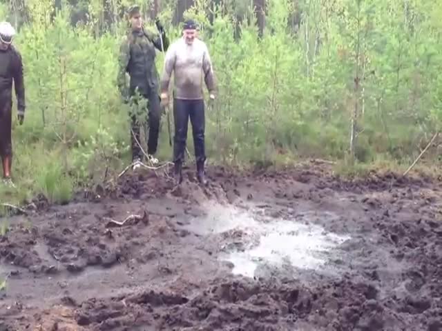 Polish Mud Depth Test  (VIDEO)
