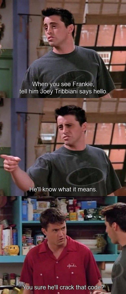 Hilarious Chandler Bing One-Liners from “Friends” (18 pics + 15 gifs