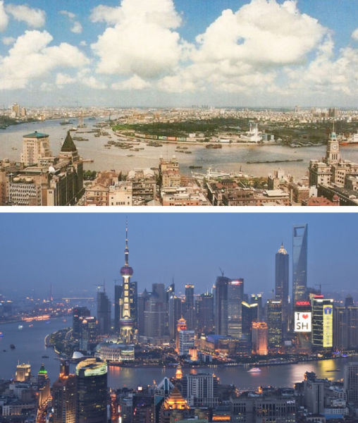 Cities That Have Changed Dramatically Over the Years