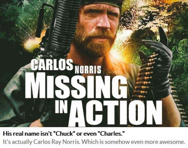 Great Chuck Norris Facts That Are 100 Percent True