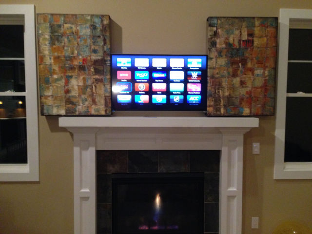 An Artistic Way to Disguise a TV