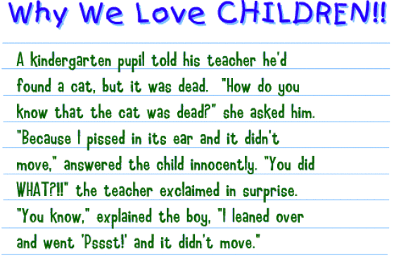 Why we Love Children