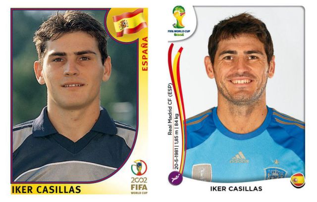 Famous Footballers World Cup Photos: Then and Now