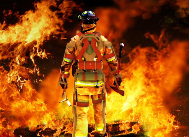 The Fire-fighters Suit That Will Make Them Invincible