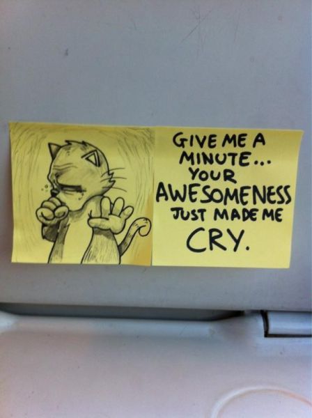 Sweet Motivational Post It Notes To Inspire Train