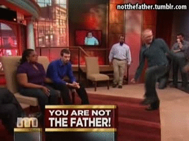 Reactions to Learning You’re Not the Father Caught on TV Talk Shows