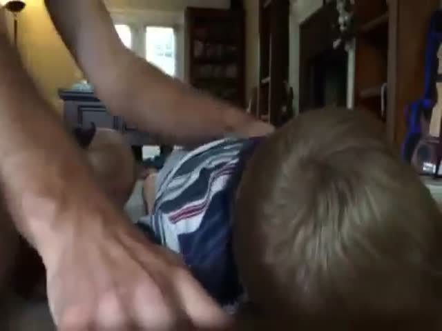 Playing Drums on Your Kid's Back 