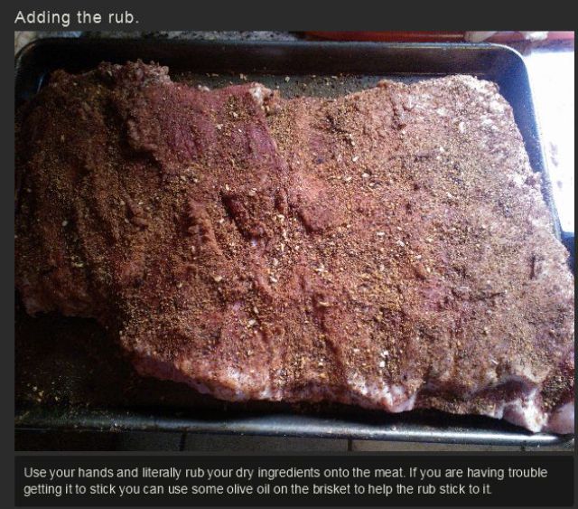 An Quick and Easy Smoked Brisket Recipe