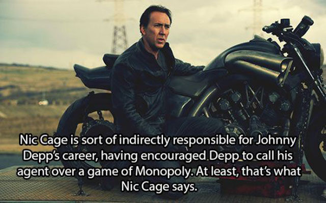 Surprising and Shocking Nicholas Cage Trivia