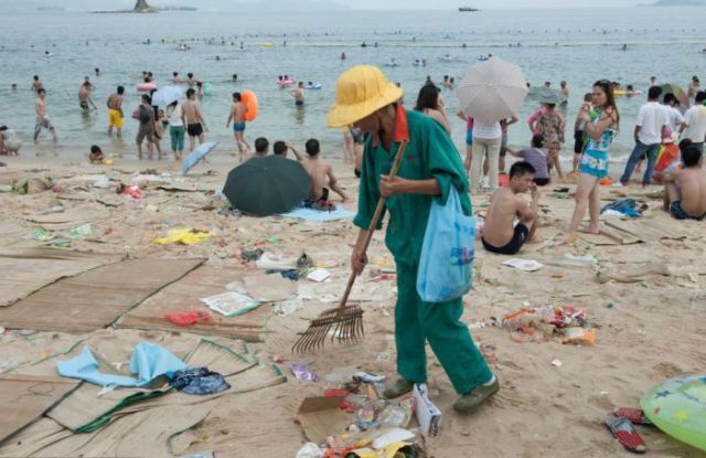 Welcome to the Beach in China