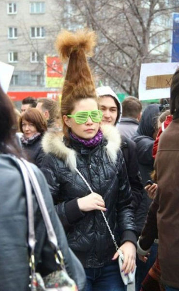 Wacky and Weird Hairstyles