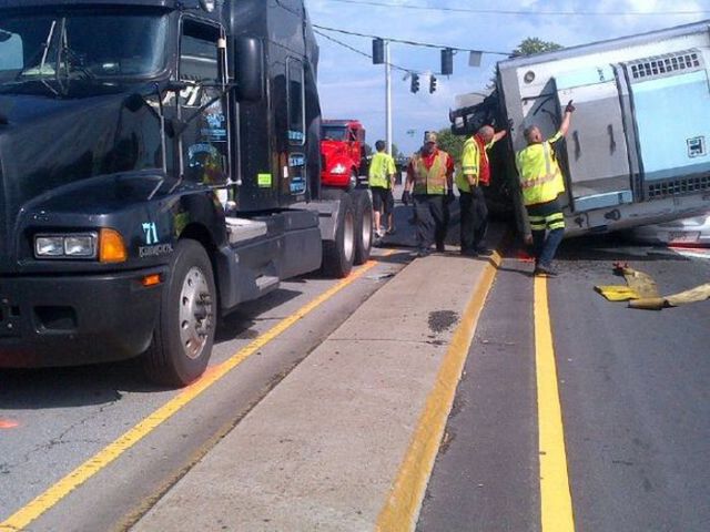 Car vs. Truck with Disastrous Consequences