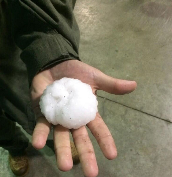 Hectic Hail Storm Wreaks Havoc in Nebraska