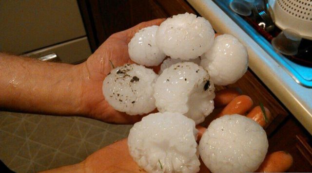 Hectic Hail Storm Wreaks Havoc in Nebraska