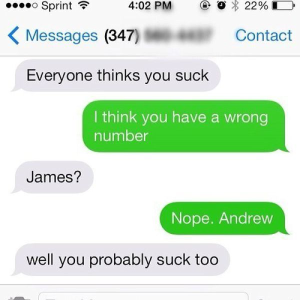The Best Responses to Wrong Number Texts