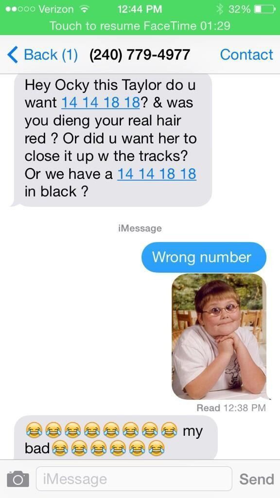 The Best Responses To Wrong Number Texts 26 Pics 1765