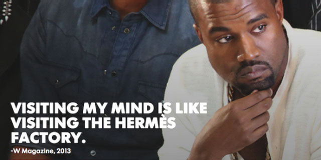 Kanye West Doesn’t Mind Rating Himself