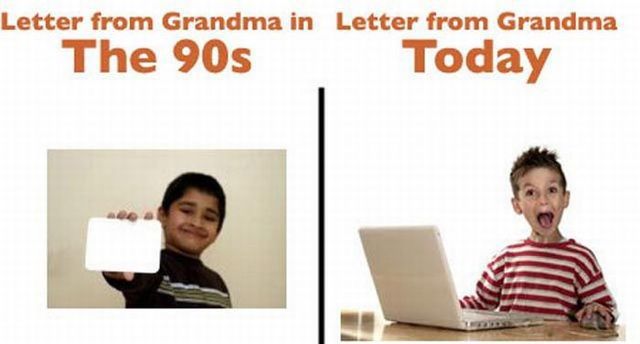 Illustrative Pics Show How Different Life Is Now Compared to the 90s