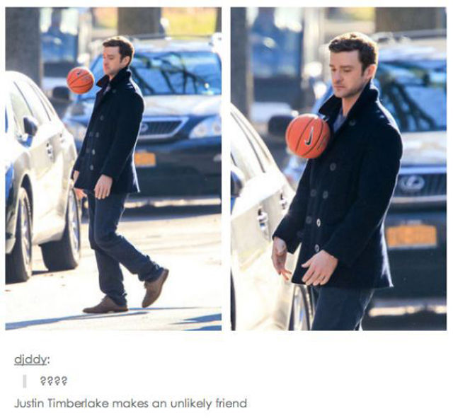 Justin Timberlake Doing Random Things