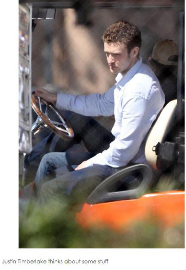 Justin Timberlake Doing Random Things