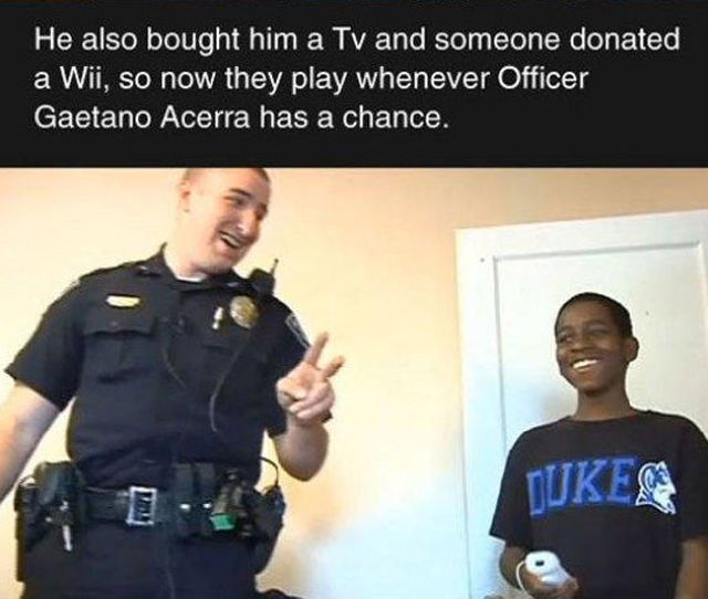 The Coolest Cop Ever