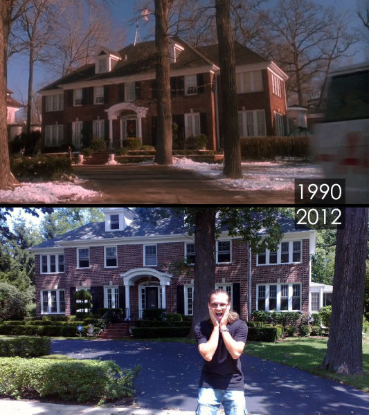 Past vs Present Photos of Well-Known Movie Sets